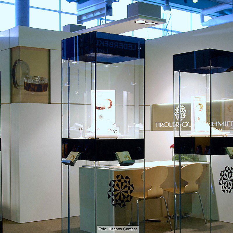 Messestand Tiroler Goldschmied